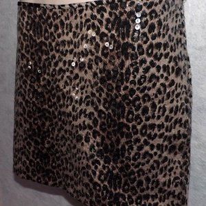 Boston Proper sequin skirt